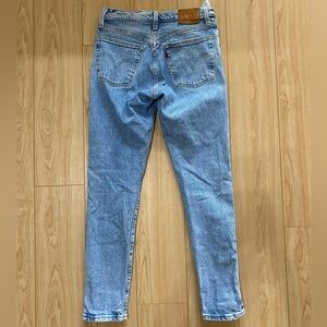 Levi’s 501 Straight Light Acid Washed Jeans - W24